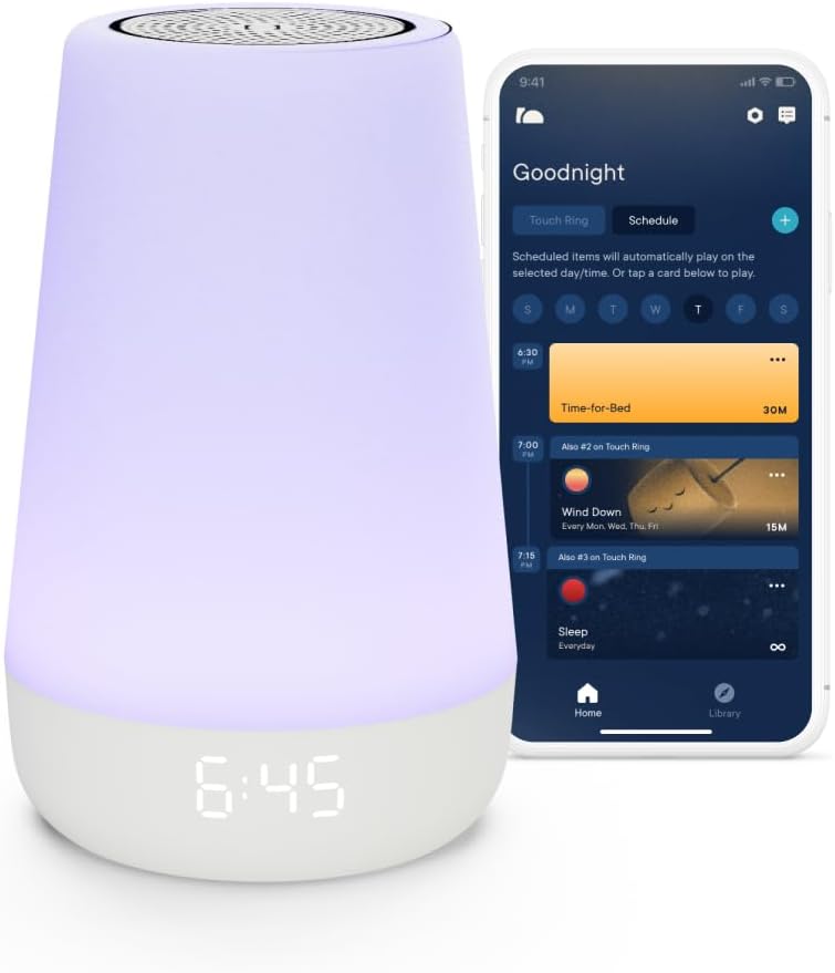 Hatch Rest Baby Sound Machine, Night Light 1st Gen (2017 Model - Bluetooth only)